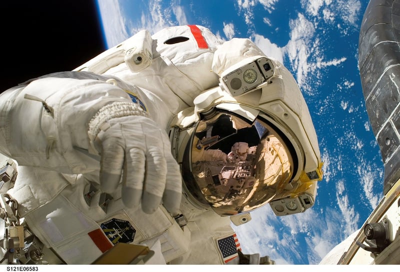 Spaceship in Space